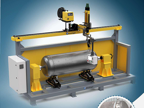 Automatic Compressor / Receiver Tank Welding Spm