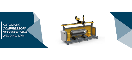 Automatic Compressor / Receiver Tank Welding Spm
